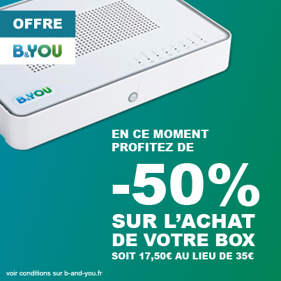 Réduction 50% Box and YOU