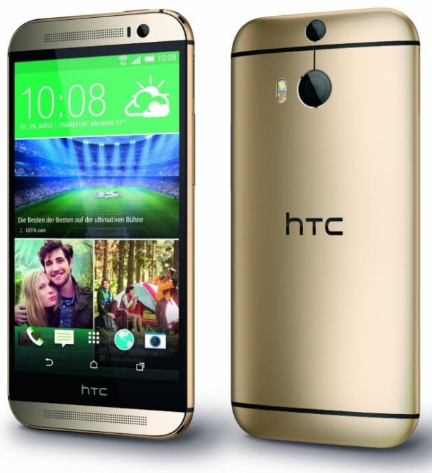 HTC-One-M8-Amber-Gold