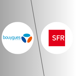 Logo Bouygues VS SFR