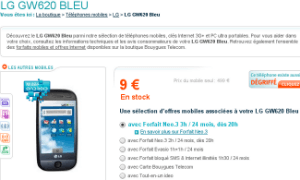 lg gw620 bouygues