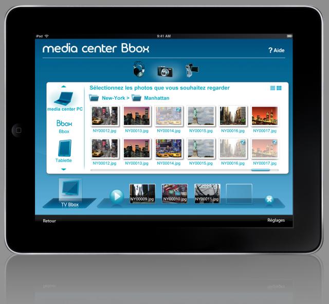 tablette Media Center