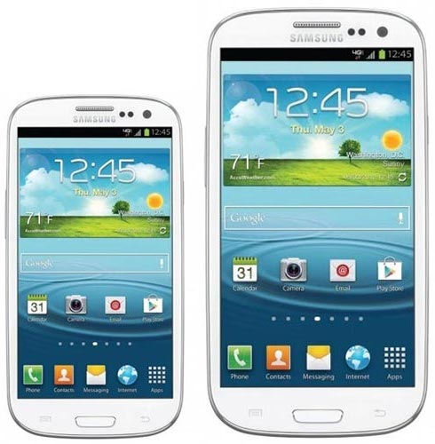 Galaxy S III Mini comparé au S III