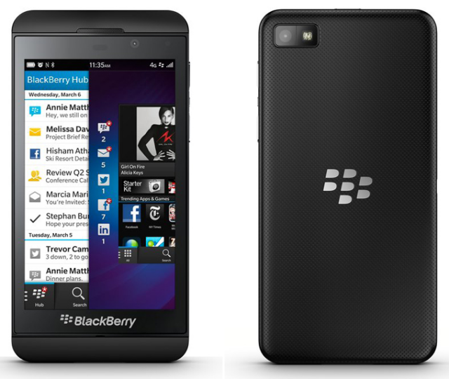 BlackBerry Z10 noir