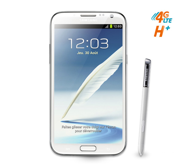 Samsung Galaxy Note II 4G Blanc