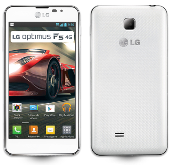 LG Optimus F5 Blanc