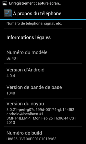 Version Android