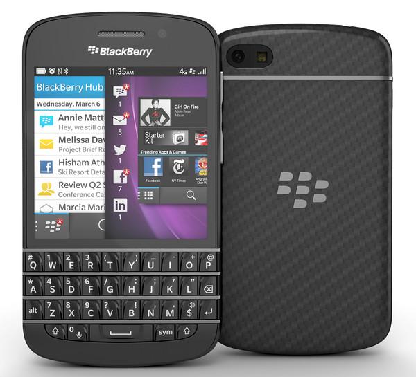 BlackBerry Q10 noir