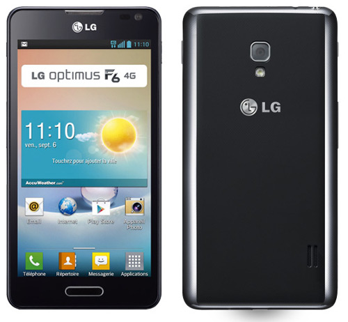 LG Optimus F6 Noir