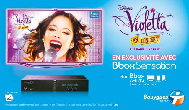 Violette sur Bbox Actu TV