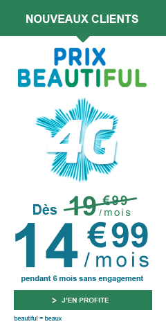 Promotion 4G Prix Beautiful