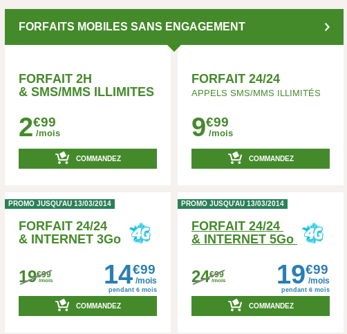 Offre spéciale B&You 4G