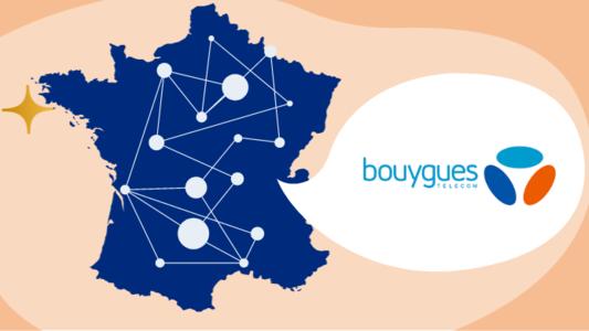 carte fibre Bouygues déploiement